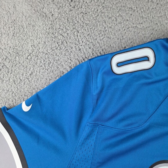 Detroit Lions Jersey Mens 2XL Blue #00 Personalized Name Nike NFL Football - Picture 7 of 13